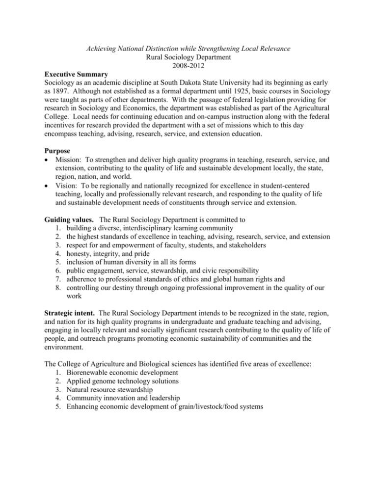 complete strategic plan South Dakota State University