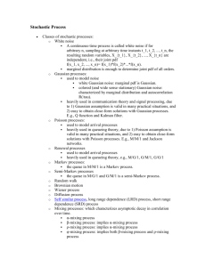 Stochastic Process