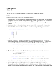 Lab 4 (windows)