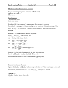 Which Convergence Test Should I Use?