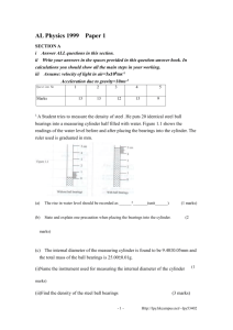 AL Physics 1999 Paper 1