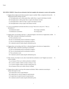 Exam MULTIPLE CHOICE. Choose the one alternative that best