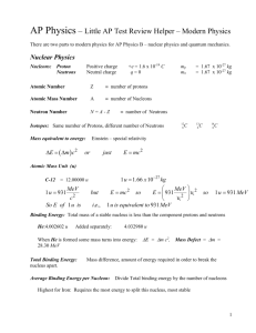 AP Physics – The Physics Kahuna`s Little AP Test Review Helper