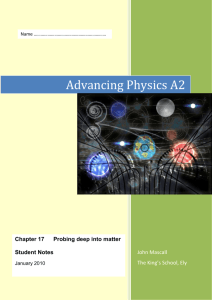 Chapter 17 Notes - Advancing Physics