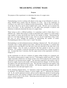 Measuring Atomic Mass