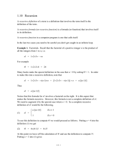 Vectors and Vector Operations