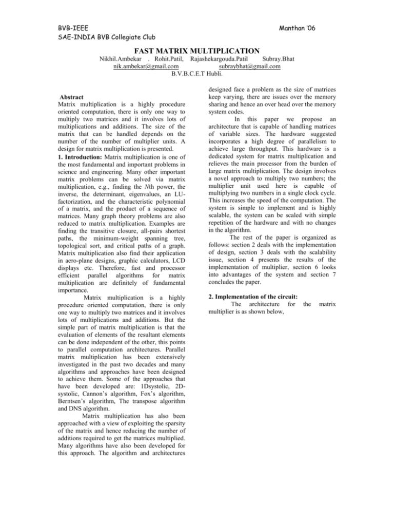 fast-matrix-multiplication