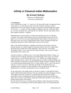 Infinity_in_india - Mathematics