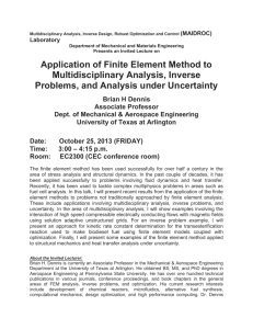 Application of Finite Element Method to Multidisciplinary