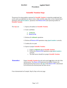 To Solve a Quadratic Equation by Factoring