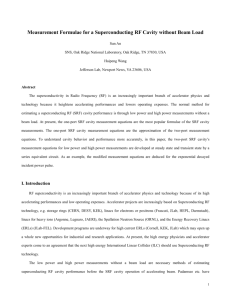 The SNS cavity-to-cavity Coupling measurements