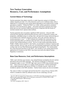 25 Nuclear Assumptions v2 - Energy + Environmental Economics