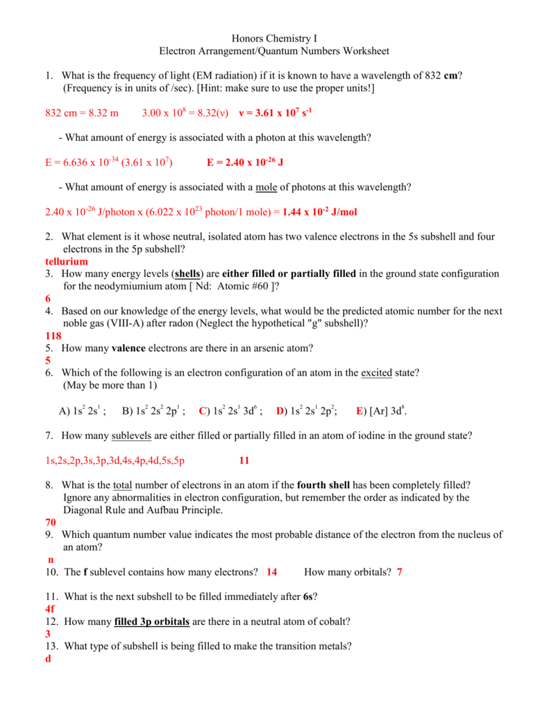 solution-quantum-numbers-worksheet-answers-studypool