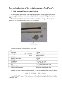 For measurement of the weight of the Barrel it is necessary the load