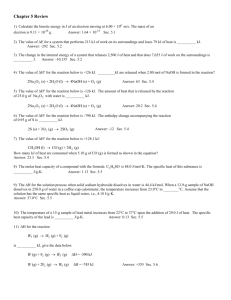 Ch. 5 & 19 Review Sheets and Answers
