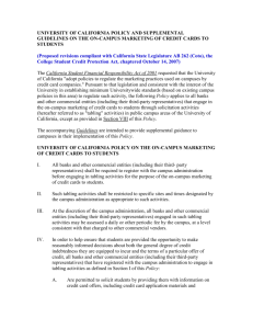 university of california policy and supplemental guidelines on the on