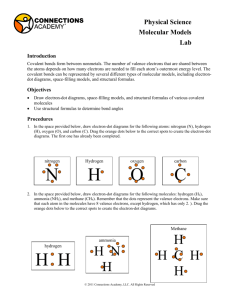 Introduction Covalent bonds form between nonmetals. The number