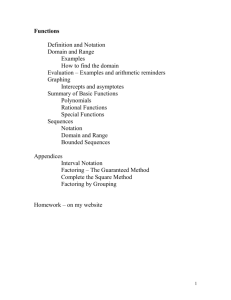 Standard Graphs Worksheet