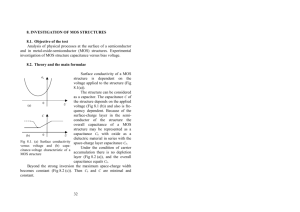 8. Investigation of MOS structures