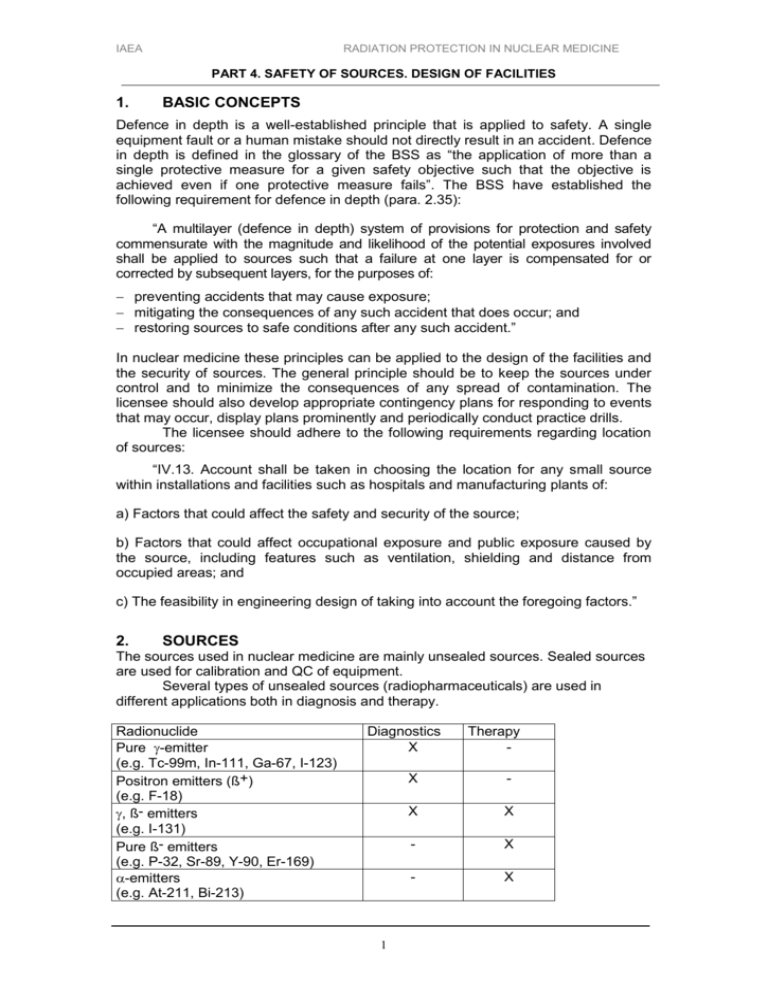 Radiation protection in Nuclear Medicine