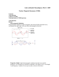 Nuclear Magnetic Resonance (NMR)