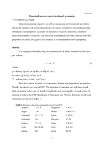 Density