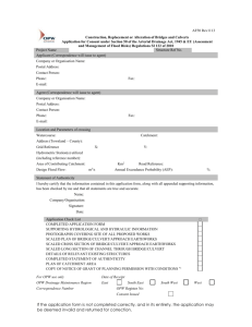 Section 50 Application Form