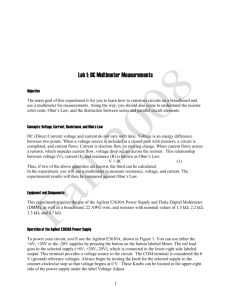 Multimeter Measurement