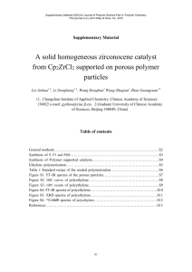 Monodisperse micron-sized polystyrene particles by dispersion