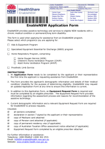 EnableNSW Consumer Application Form