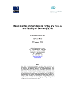 2. Overview of EV-DO Rev. A