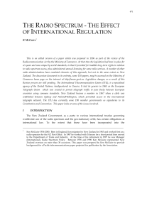 CHAPTER 4: EFFECT OF INTERNATIONAL REGULATION