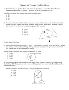 Physics 6A Practice Final Problems