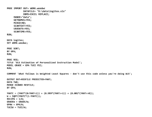 LPM and logit example