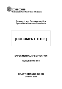 Orange Book (Experimental Specification) Template