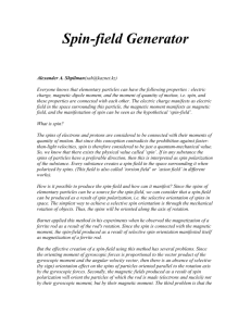 Spin-field Generator