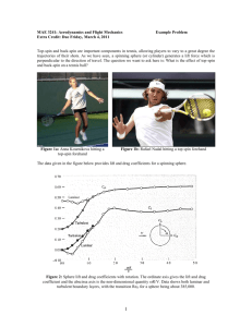 Tennis Example