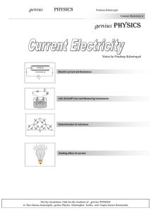 Current-Electricity - PRADEEP KSHETRAPAL PHYSICS