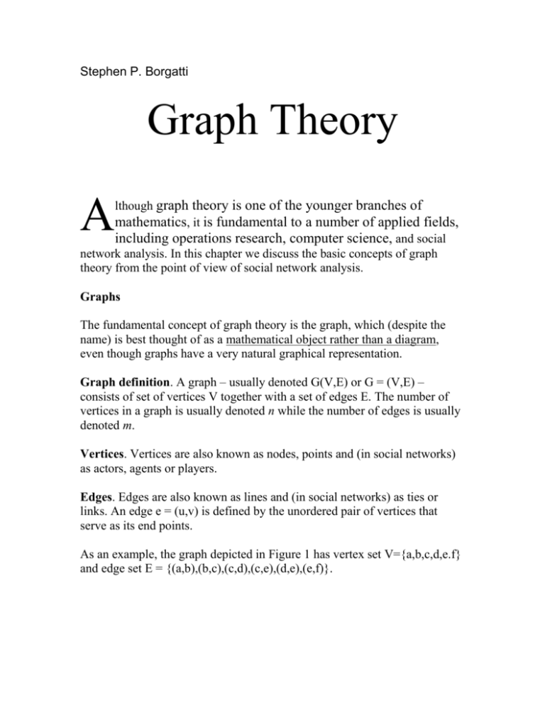 graph theory essay