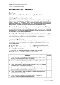 Cluster performance eval form 091126 Leadership