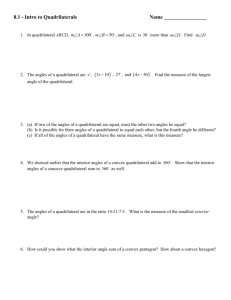 Questions 1-5: Accurately graph each line using the most