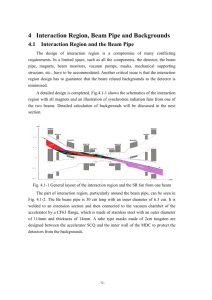 Interaction Region, Beam Pipe and Backgrounds