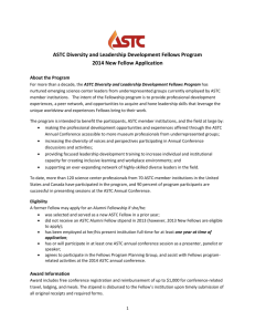 ASTC Diversity and Leadership Development Fellows Program