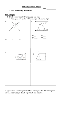 Geometry similarity proofs worksheet picture
