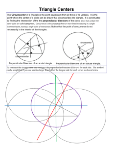 Constructing Triangle Centers