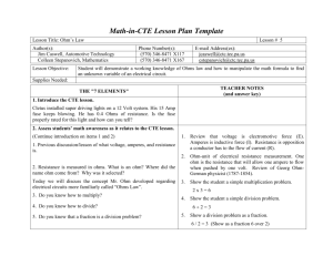 Math-in-CTE Lesson Plan Template
