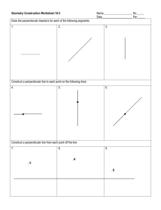 Geometry Construction Worksheet 10-1