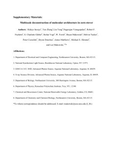 Supplementary Materials: Multiscale deconstruction of molecular