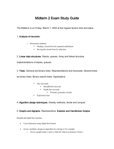 Midterm 2 Exam Study Guide