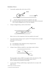 Higher Physics: Resolution of forces questions
